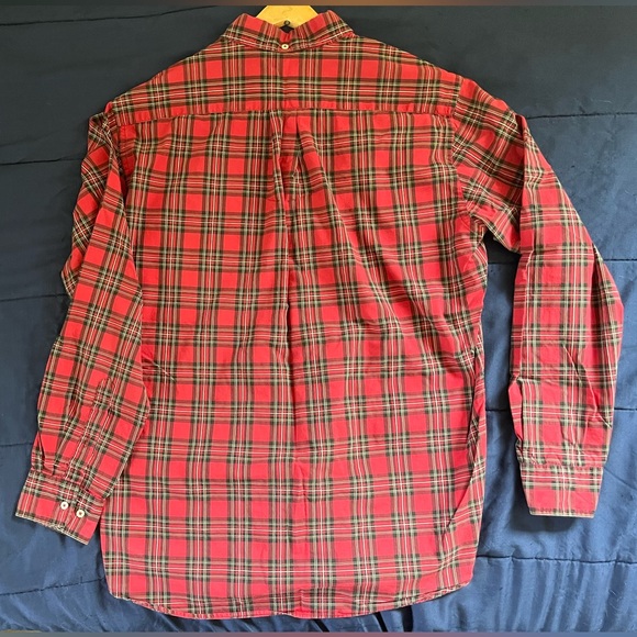 Red & Black Plaid Button-Down - Picture 3 of 4